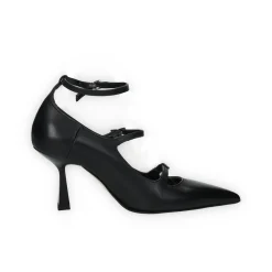 Tata Italia Décolleté in vera pelle Nero New