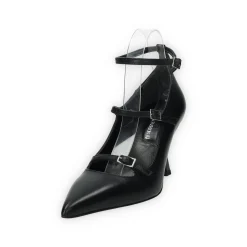 Tata Italia Décolleté in vera pelle Nero New