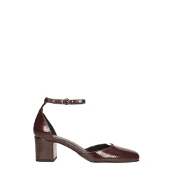 Tata Italia Décolleté in vernice a punta quadrata. Made in Italy. Tacco alto 5.5cm Outlet