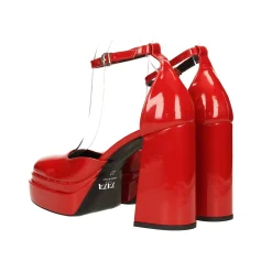 Tata Italia Décolleté in vernice con doppio plateau. Made in Italy. Tacco alto 11cm New