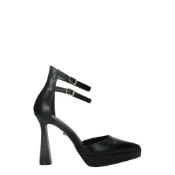 Tata Italia Décolleté platform con doppio cinturino. Tacco alto 12cm Nero Sale