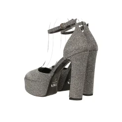 Tata Italia Décolleté platform glitterate. Made in Italy. Tacco alto 14cm Hot