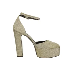 Tata Italia Décolleté platform glitterate. Made in Italy. Tacco alto 14cm Hot