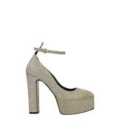 Tata Italia Décolleté platform glitterate. Made in Italy. Tacco alto 13.5cm