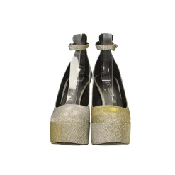 Tata Italia Décolleté platform glitterate. Made in Italy. Tacco alto 13.5cm