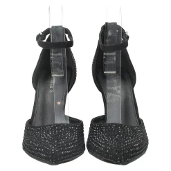 Tata Italia Décolleté ricoperte di strass.Tacco alto 10cm Nero Discount