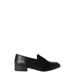 Tata Italia Mocassini con linguetta. Tacco alto 3cm Nero Hot