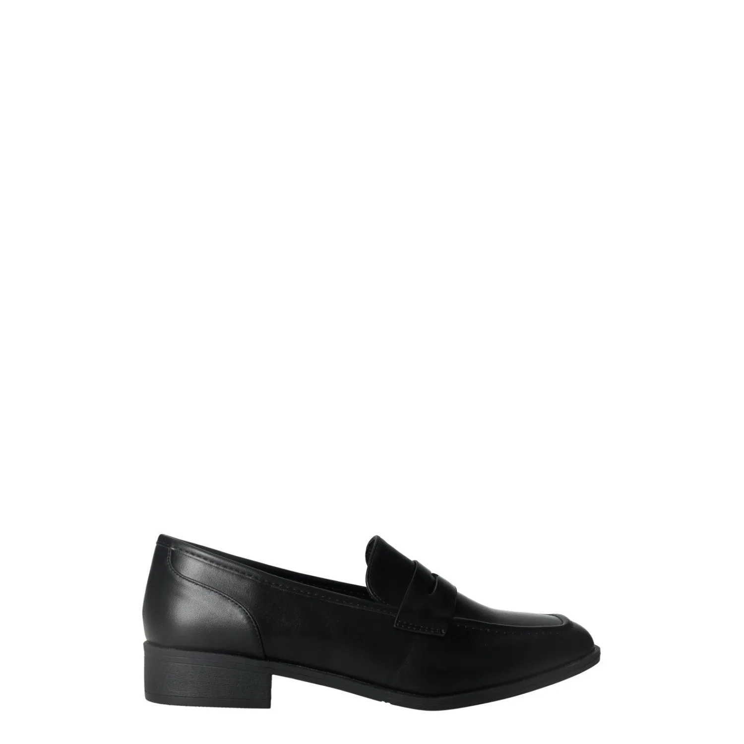 Tata Italia Mocassini con linguetta. Tacco alto 3cm Nero Hot