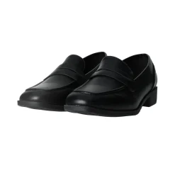 Tata Italia Mocassini con linguetta. Tacco alto 3cm Nero Hot