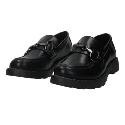 Tata Italia Mocassini con fibbia. Tacco alto 3cm Nero Outlet