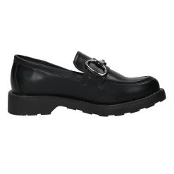 Tata Italia Mocassini con fibbia. Tacco alto 3cm Nero Outlet
