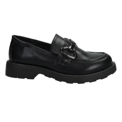 Tata Italia Mocassini con fibbia. Tacco alto 3cm Nero Outlet