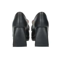 Tata Italia Mocassini con fibbia. Tacco alto 8cm Nero Best