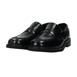 Tata Italia Mocassini con linguetta. Tacco alto 3cm Nero Discount