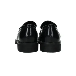 Tata Italia Mocassini con linguetta. Tacco alto 3cm Nero Discount