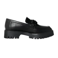 Tata Italia Mocassini con morsetto. Tacco alto 4cm Nero Discount