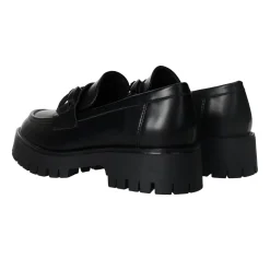 Tata Italia Mocassini con morsetto. Tacco alto 4cm Nero Discount
