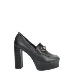 Tata Italia Mocassini con morsetto. Tacco alto 12cm Nero