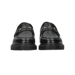 Tata Italia Mocassini con morsetto.Tacco alto 3 cm Nero Discount