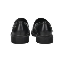 Tata Italia Mocassini con morsetto.Tacco alto 3 cm Nero Discount