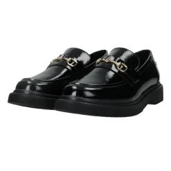 Tata Italia Mocassini con morsetto.Tacco alto 3 cm Nero Discount