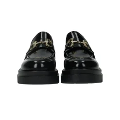 Tata Italia Mocassini con morsetto.Tacco alto 3 cm Nero Outlet