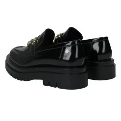 Tata Italia Mocassini con morsetto.Tacco alto 3 cm Nero Outlet