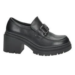 Tata Italia Mocassini con motsetto.Tacco alto 6cm Nero