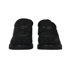 Tata Italia Mocassini con strass.Tacco alto 4cm Nero Discount