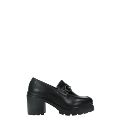 Tata Italia Mocassini donna con morsetto. Tacco alto 6 cm Nero Hot