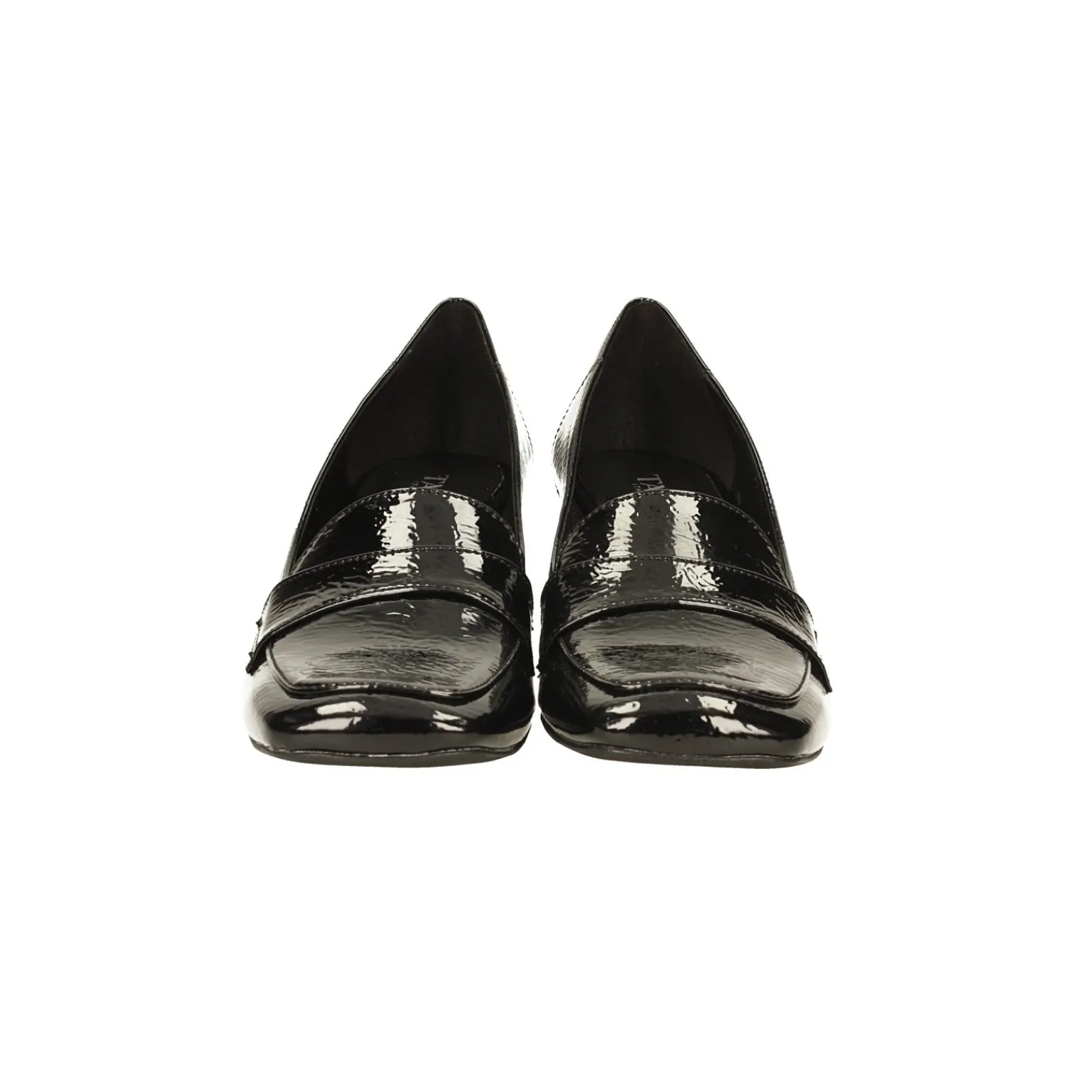Tata Italia Mocassini in vernice con tacco alto 5.5cm. Made in Italy Sale