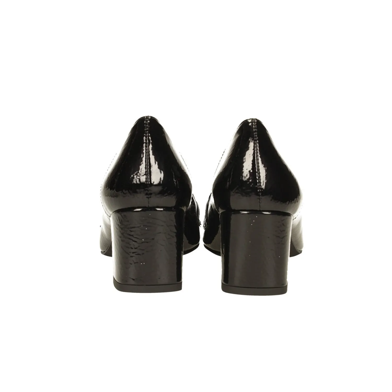 Tata Italia Mocassini in vernice con tacco alto 5.5cm. Made in Italy Sale
