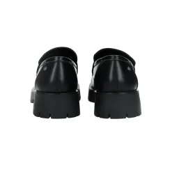 Tata Italia Mocassini platform. Tacco alto 3.5 Nero Best