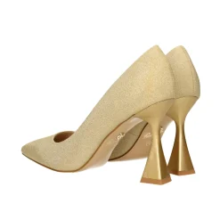 Tata Italia Pumps glitterate. Tacco piramidale alto 9cm New