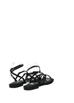 Tata Italia Sandali bassi con listini incrociati Nero New