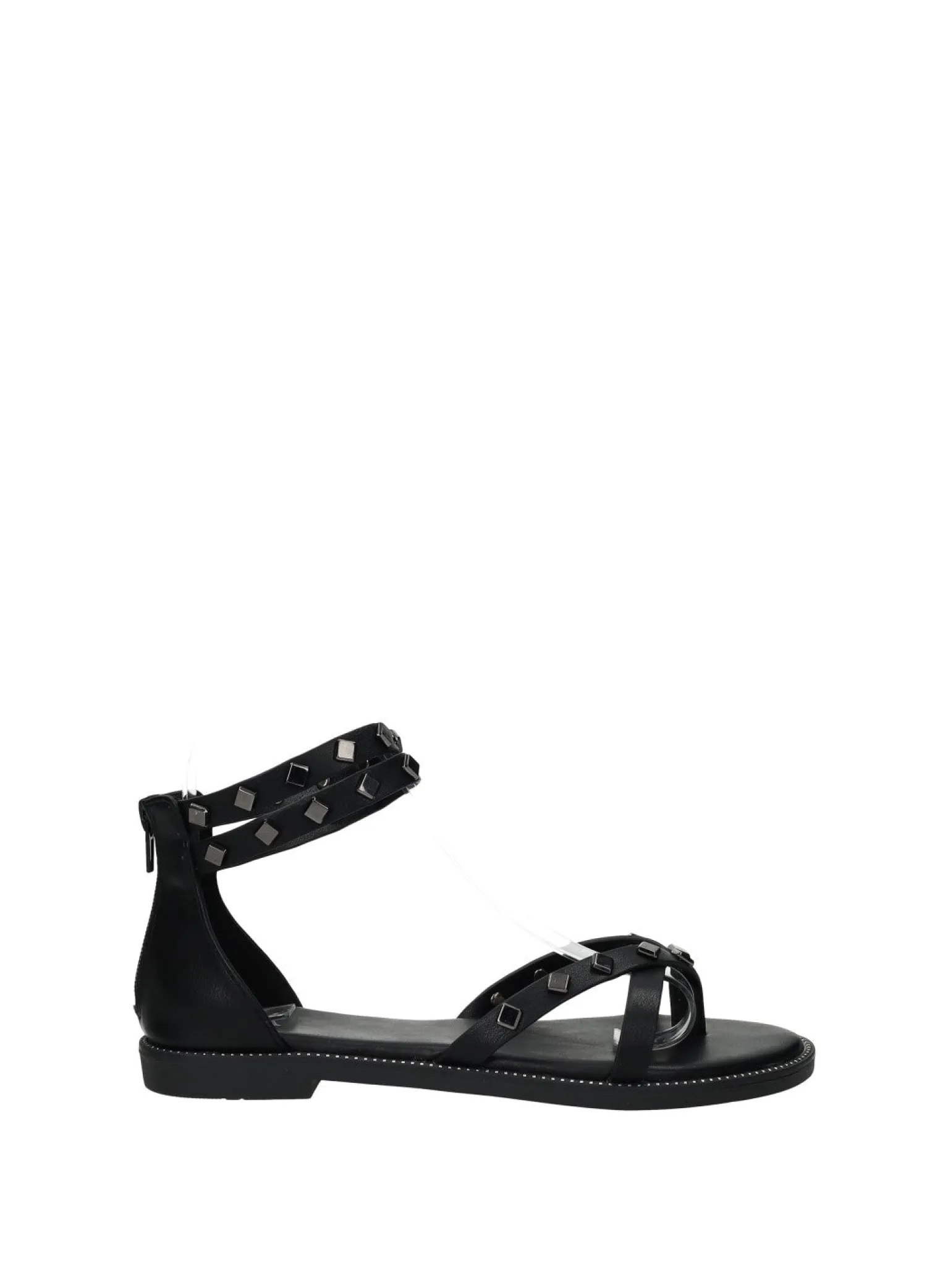 Tata Italia Sandali con borchie quadrate Nero Sale