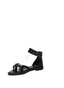 Tata Italia Sandali con borchie quadrate Nero Sale