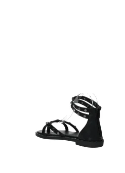 Tata Italia Sandali con borchie quadrate Nero Sale