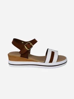 Tata Italia Sandali con doppia fascia. Made in Italy. Tacco alto 6cm Discount