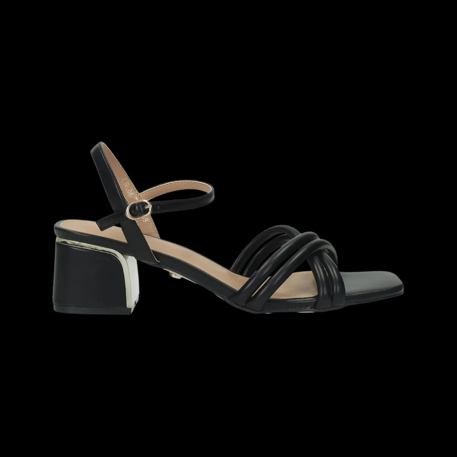 Tata Italia Sandali con fascia tubolare intrecciata. Tacco alto 6cm