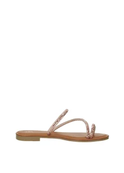 Tata Italia Sandali con listini strass Rosa