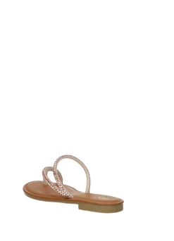 Tata Italia Sandali con listini strass Rosa