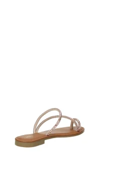 Tata Italia Sandali con listini strass Rosa