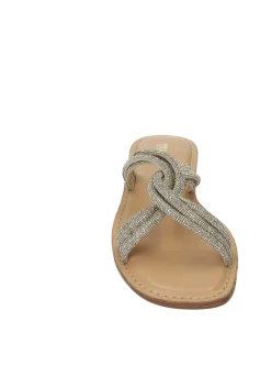 Tata Italia Sandali con listini strass Oro Outlet