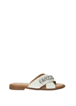 Tata Italia Sandali con pietre Bianco Sale