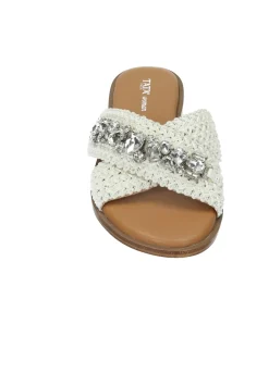 Tata Italia Sandali con pietre Bianco Sale