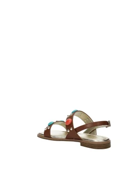 Tata Italia Sandali con pietre Marrone Discount