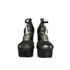 Tata Italia Sandali con plateau glitterati. Made in Italy. Tacco alto 13cm