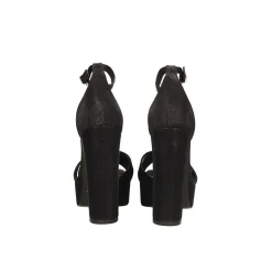 Tata Italia Sandali con plateau glitterati. Made in Italy. Tacco alto 13cm