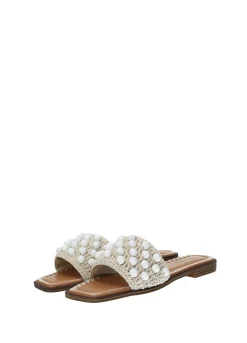 Tata Italia Sandali con tomaia ricamata Beige Discount
